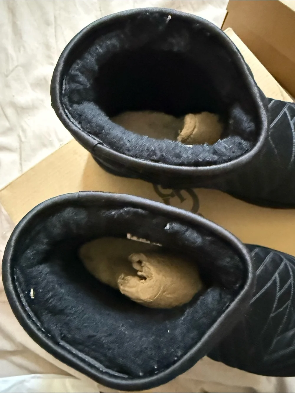 UGG Mini Quilted Satin Boots